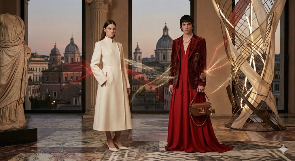 美しき“干渉”が織りなす新章：ヴァレンティノ、ミケーレが解剖する「伝統と革新」の深淵