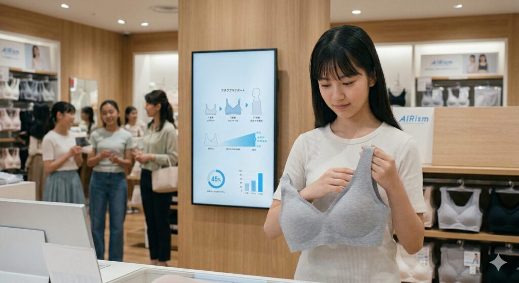 ユニクロ『エアリズムファーストブラ』リニューアルから読み解く、インナーウェア市場の深層：成長期に寄り添うデザインとビジネス戦略
