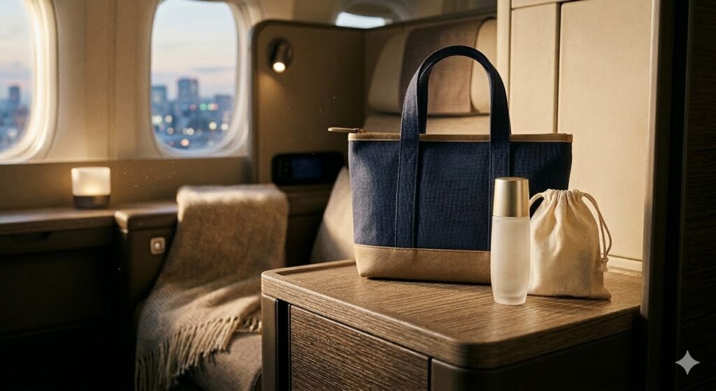 航空機内の小さな贅沢、その進化の裏側：ANA最新アメニティに見る「価値」の再定義