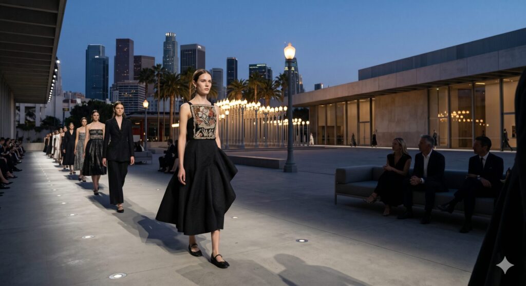 ディオールがロサンゼルスで示す「未来のラグジュアリー」：ジョナサン・アンダーソン初クルーズコレクションから読み解く商機